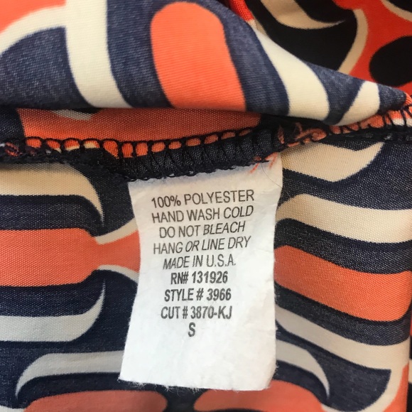 Blue Rain by Francesca’s Tunic Dress Back Zipper Scoop Neck Puff Sleeve Womens S - Picture 6 of 8